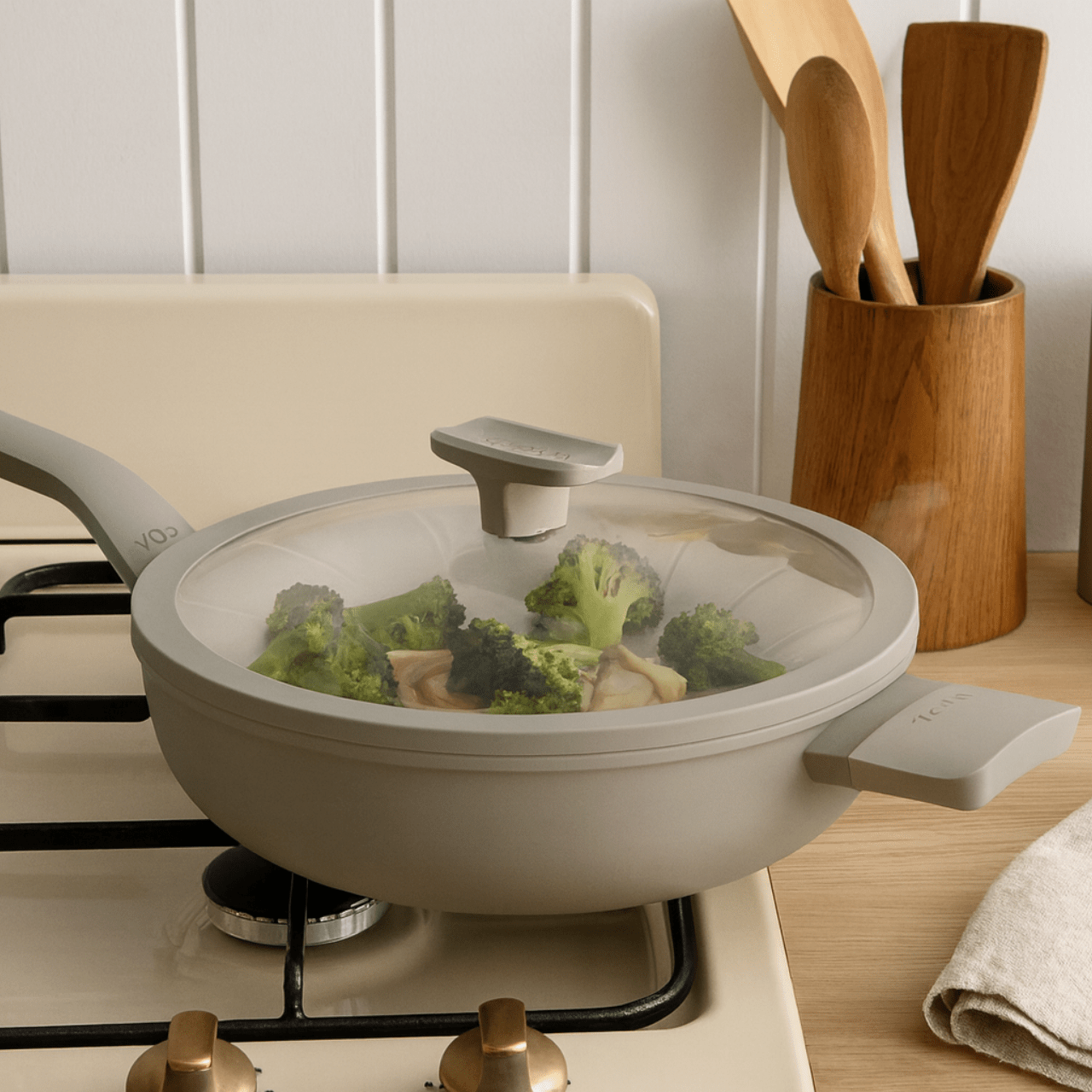 BergHOFF Wokpan Wokpan met deksel - 32 cm |Balance MM