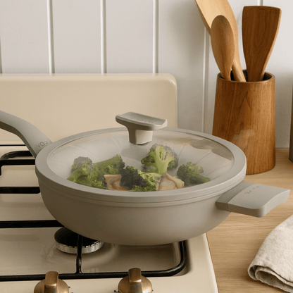 BergHOFF Wokpan Wokpan met deksel - 32 cm |Balance MM
