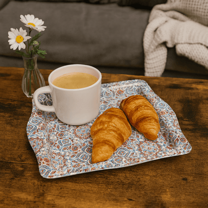 Bohoria Dienblad Dienblad met print - 2-delige set - 25×16cm | Marrakech