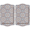 Dienblad met print - 2-delige set - 25×16cm | Marrakech