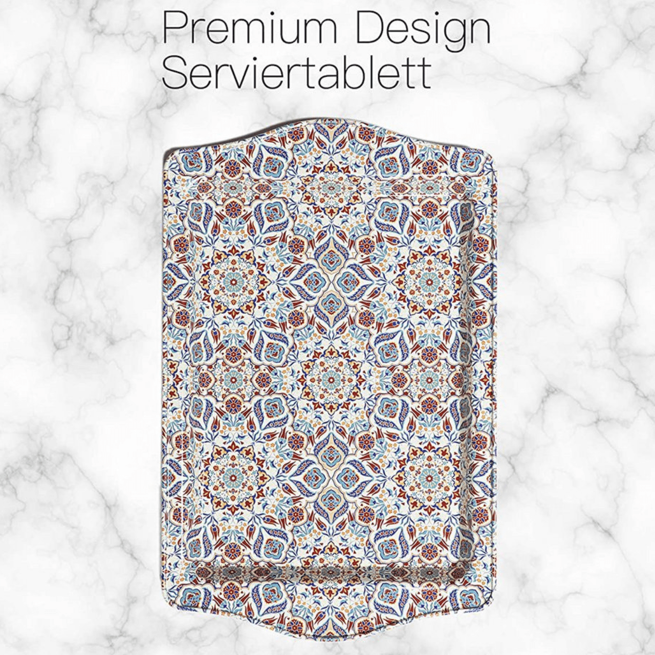 Bohoria Dienblad Dienblad met print - 2-delige set - 25×16cm | Marrakech