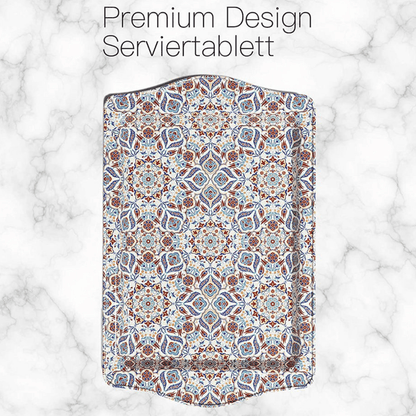 Bohoria Dienblad Dienblad met print - 2-delige set - 25×16cm | Marrakech