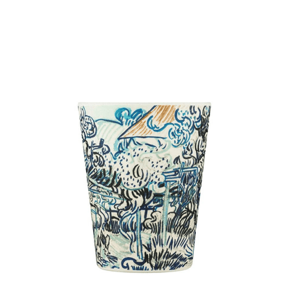 Ecoffee Cup To Go Koffie- en Theemokken Koffie- en theekop to go - 350ml | Van Gogh Oude wijngaard met boerin