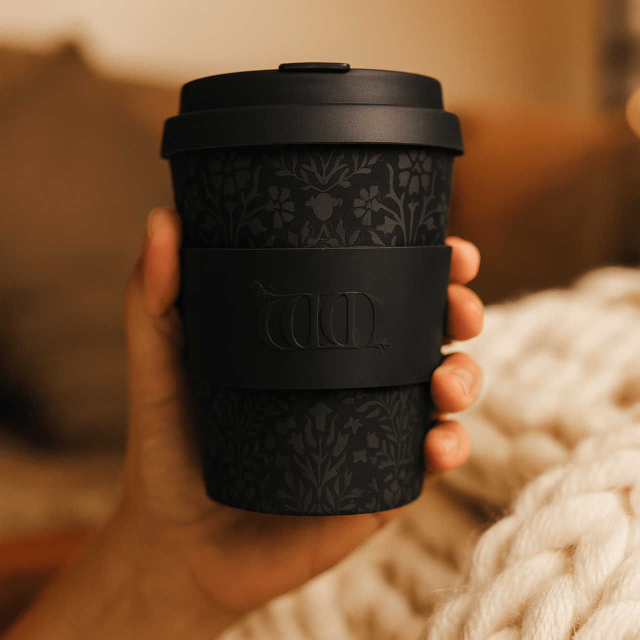 Ecoffee Cup To Go Koffie- en Theemokken Koffie- en theekop to go - 350ml | William Morris Walthamstow