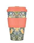 Ecoffee Cup To Go Koffie- en Theemokken Koffie- en theekop to go - 400ml | William Morris Strawberry Thief