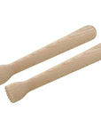 FM Professional Cocktail Muddler Cocktail Muddlers – 2-delige set - Hout