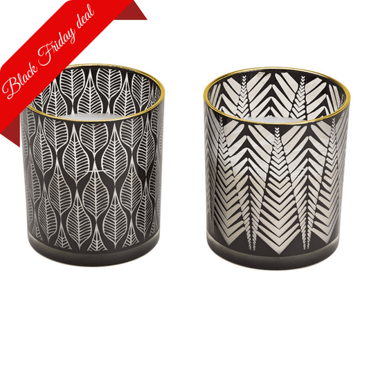 G. Wurm Geurkaars Kaarsen retro - 2-delige set