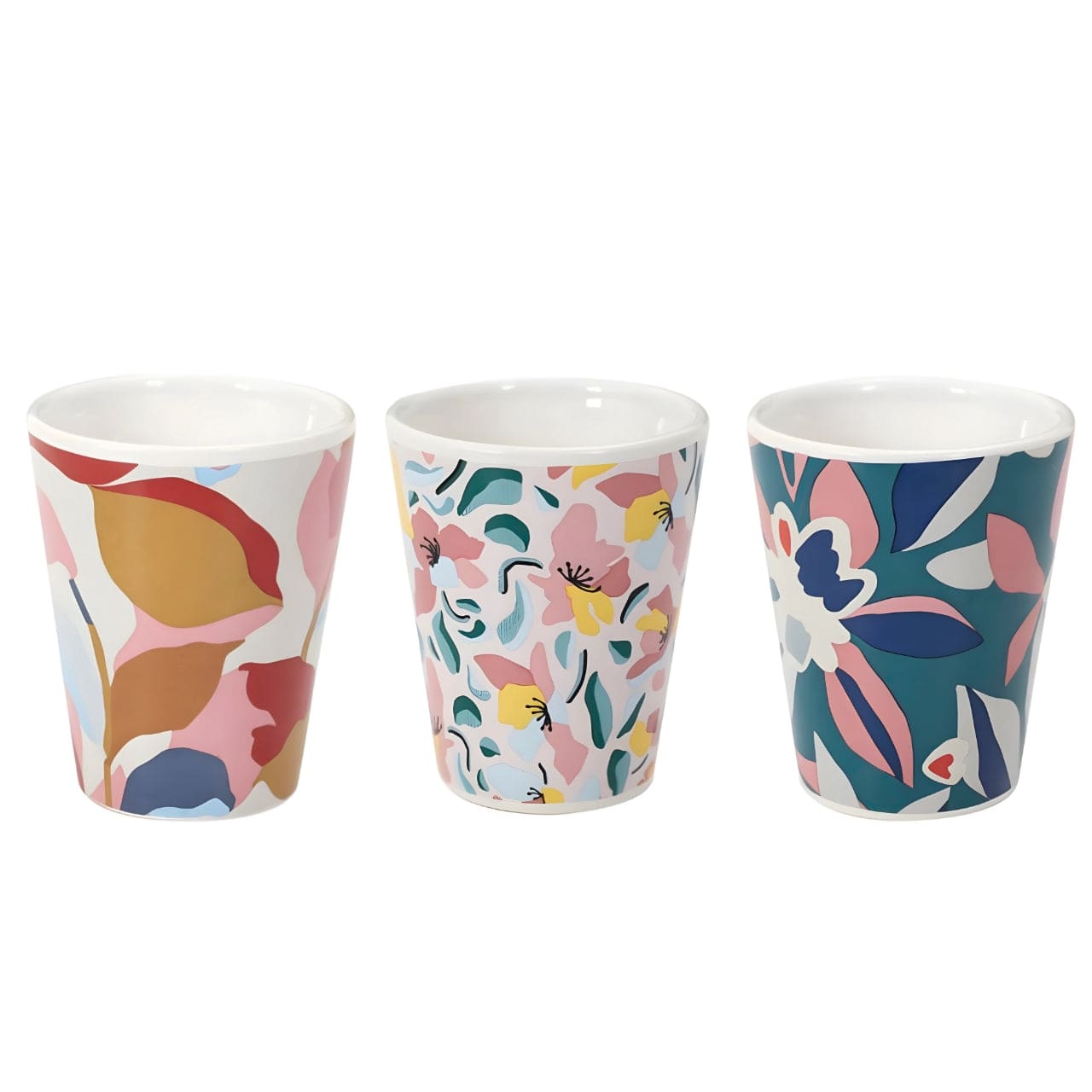 Home Deco Factory Koffie- en Theemokken Espressokopjes 4-delige set| Bloem