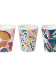 Home Deco Factory Koffie- en Theemokken Espressokopjes 4-delige set| Bloem