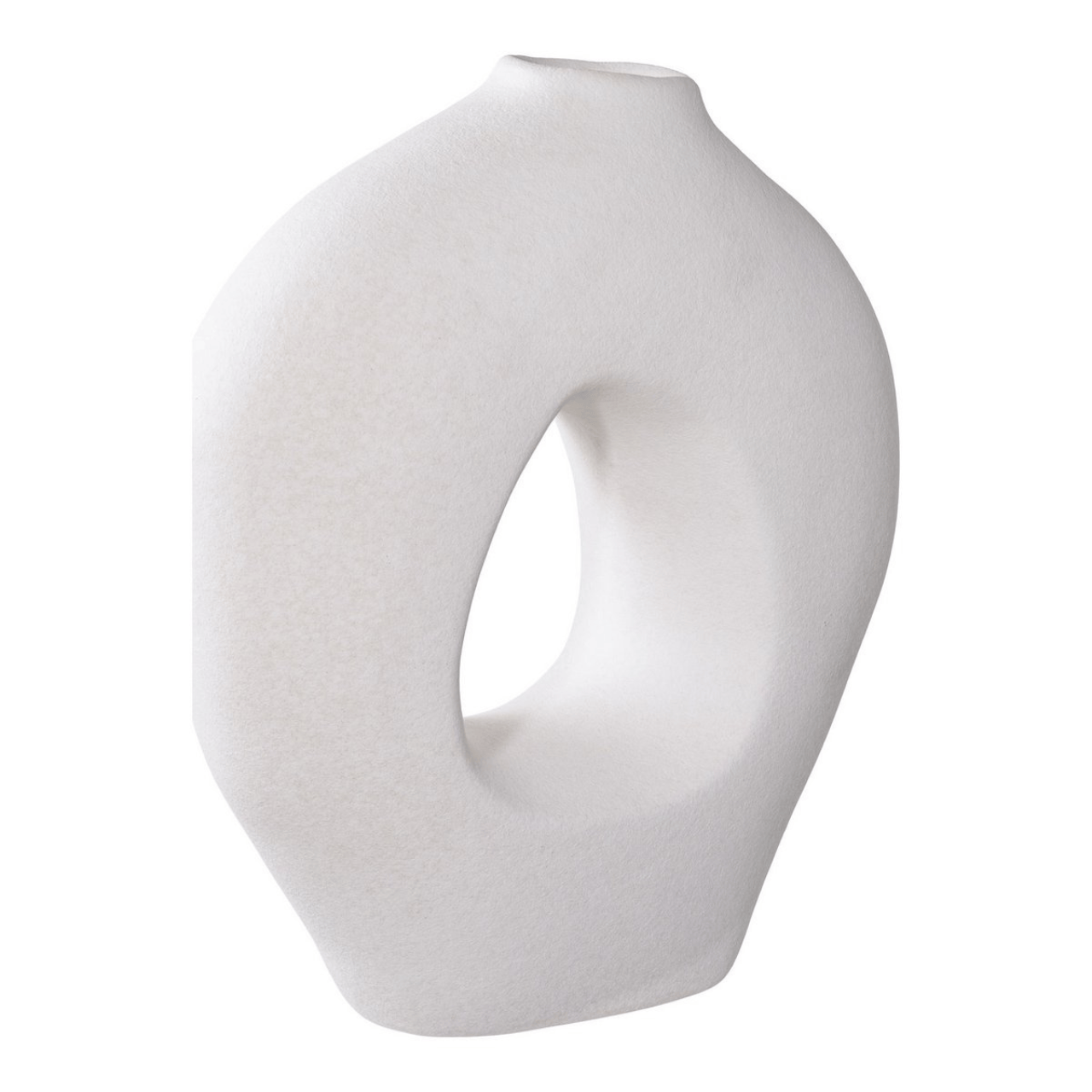 House Nordic Vaas Vaas - Organische keramiek - Wit - 27,8 cm