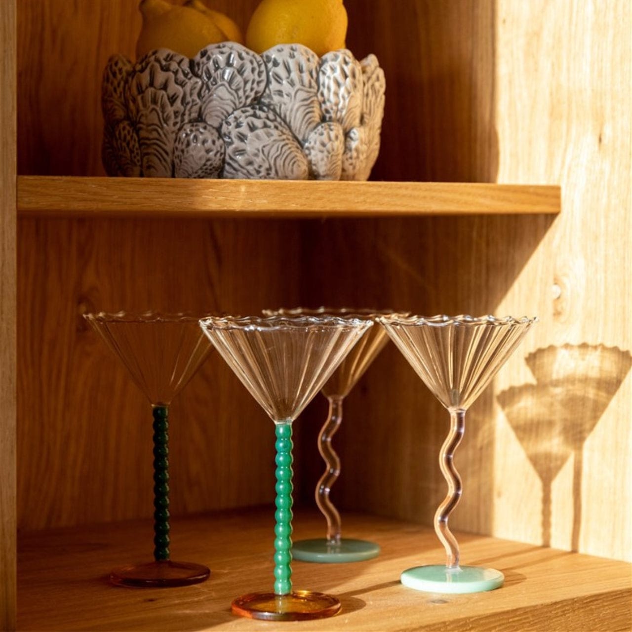 &klevering Champagneglazen Champagneglazen - 2-delige set | Coupe Perle