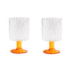 Drinkglas - 2-delige set | Twirl Orange
