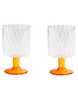 &klevering Champagneglazen Drinkglas - 2-delige set | Twirl Orange