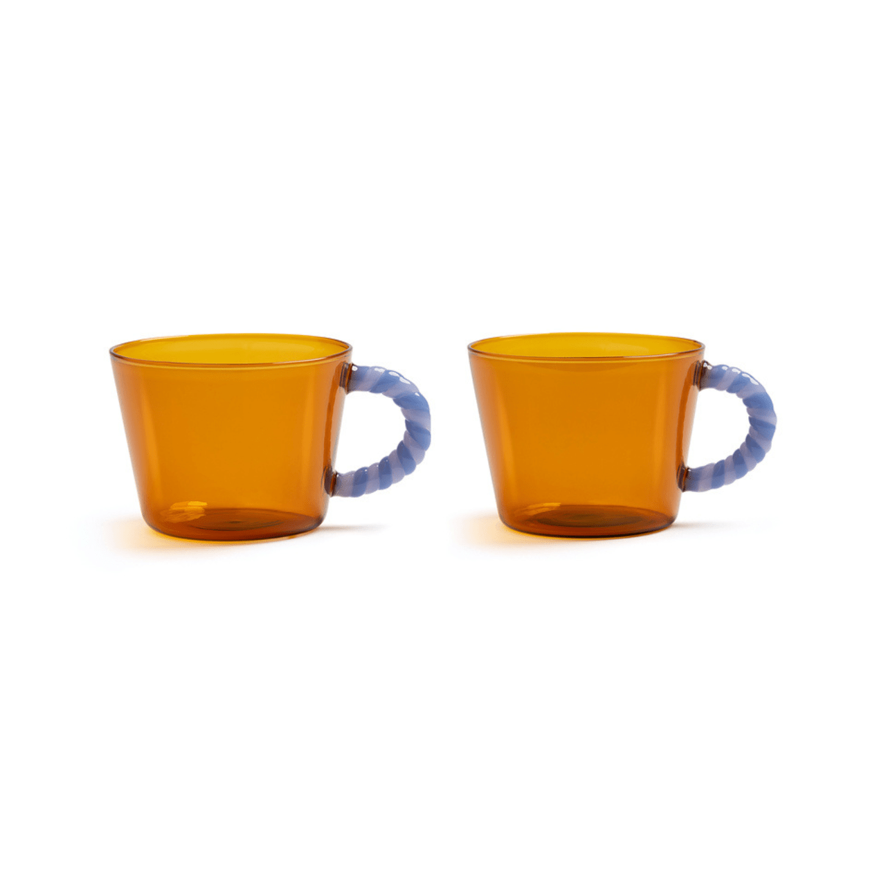 &klevering Koffie- en Theemokken Koffie- en Theekop - 2-delige set | Duet Amber