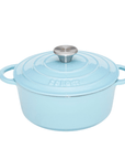 Lätt Home Braadpan Braadpan 22cm - 3,5L - Emaille Gietijzer | Bleu