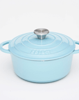 Lätt Home Braadpan Braadpan 22cm - 3,5L - Emaille Gietijzer | Bleu