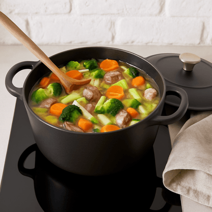 Lätt Home Braadpan Braadpan 26cm - 4,8L | Zwart