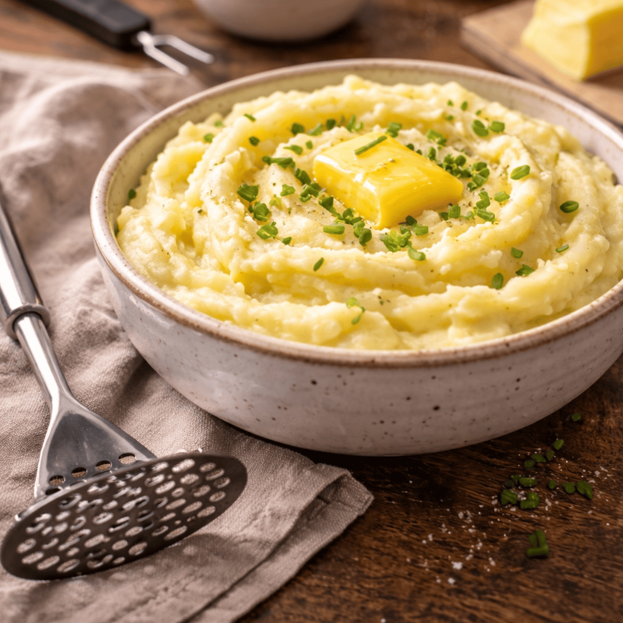 Nirosta Schilmes Duo aardappelstamper & 3-tandige aardappelvork