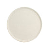 Dessertbord 21 cm - Mat wit steengoed | Snowstack
