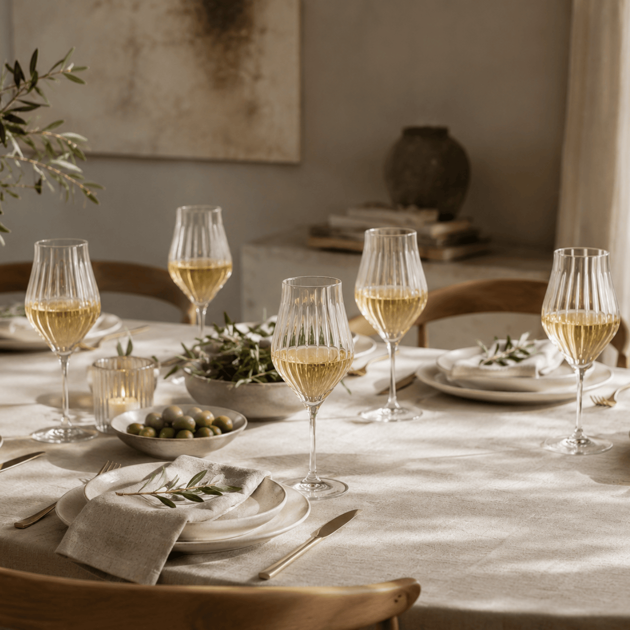 RCR - Cristalleria Italiana Longdrinkglazen Wijnglas 55cl - 6-delige set | Timeless