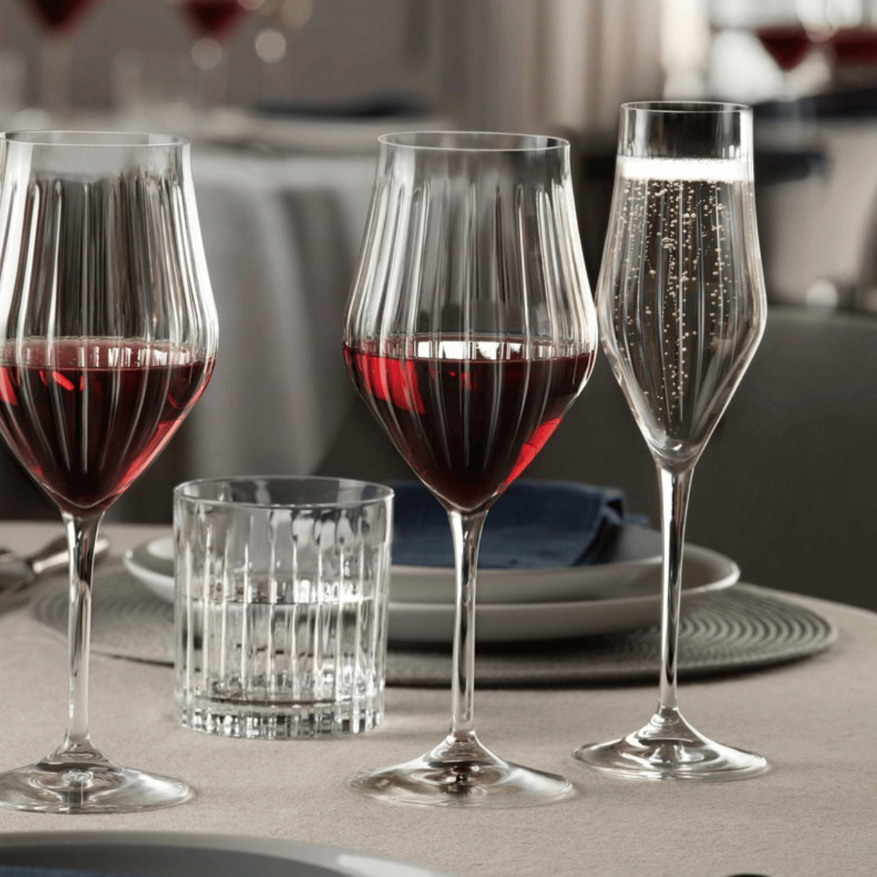 RCR - Cristalleria Italiana Longdrinkglazen Wijnglas 55cl - 6-delige set | Timeless