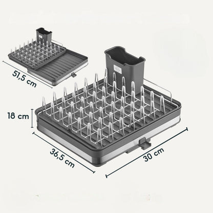 Silberthal Afdruiprek Afdruiprek met bestekmand - 30x36,5cm