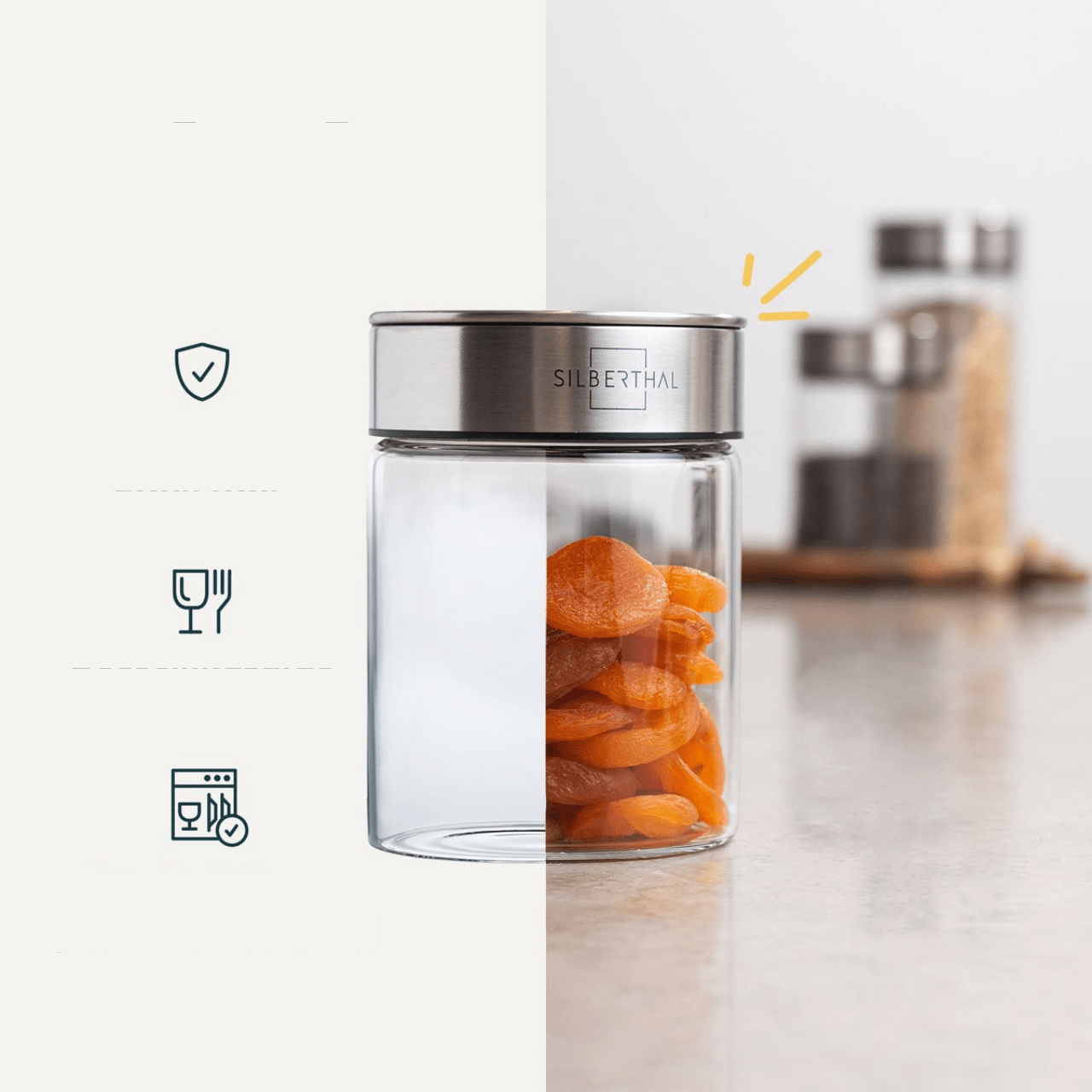 Silberthal Voorraadpotten Voorraadpot - 700ml