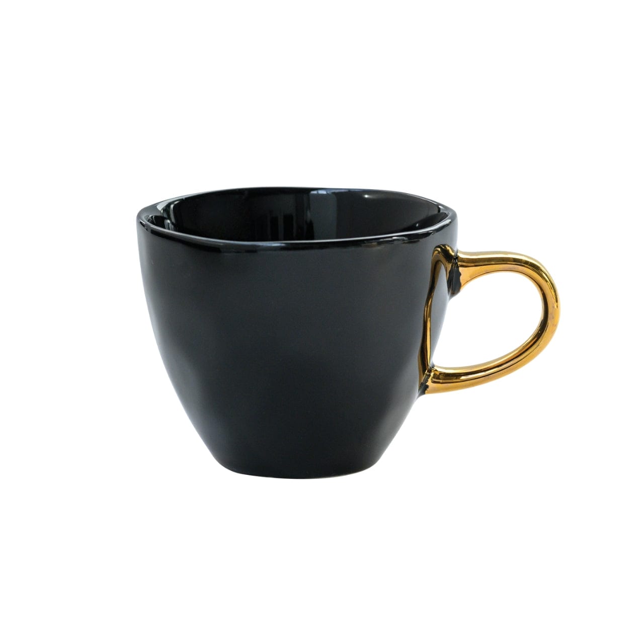 Urban Nature Culture Koffie- en Theemokken Koffie & Theekop 20cl- 2-delige set - Zwart | Good Morning