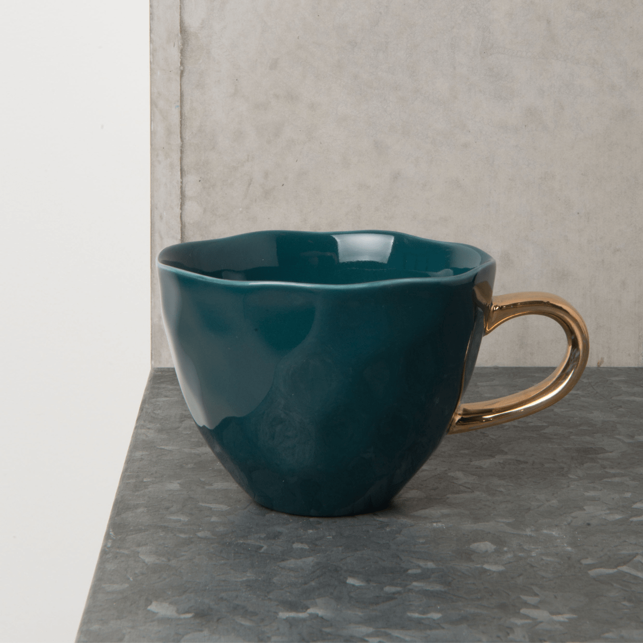 Urban Nature Culture Koffie- en Theemokken Koffie & Theekop 35cl - Turkoois | Good Morning