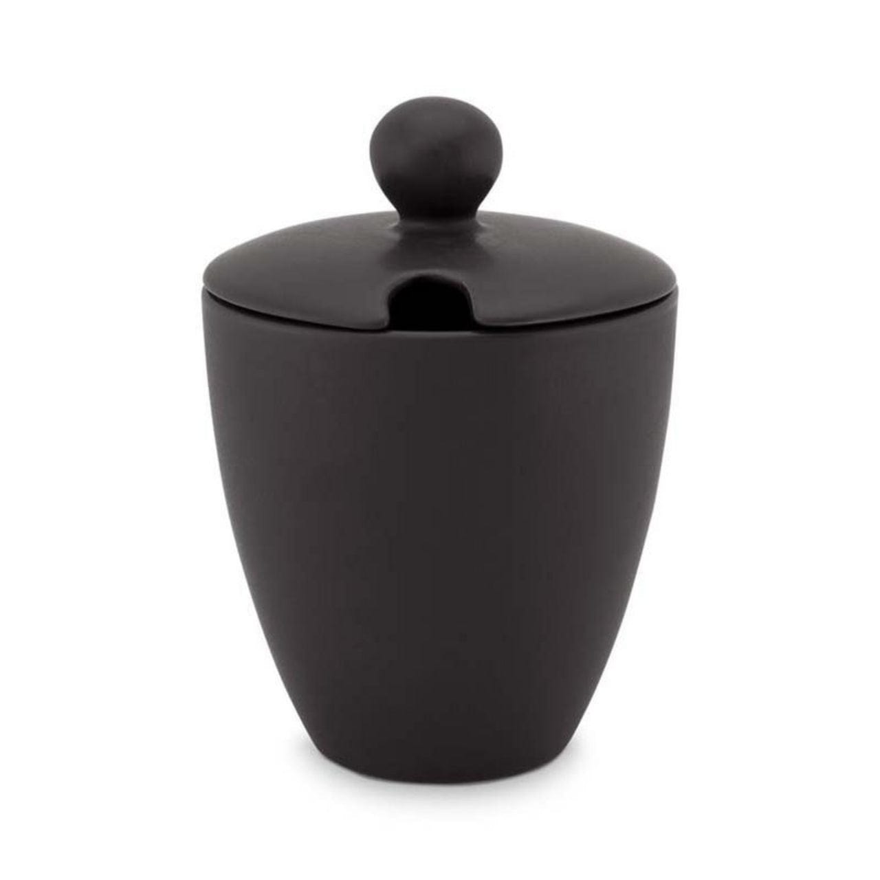 vtwonen Melkkan Suikerpot - 150ml | Zwart