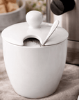 vtwonen Suikerpot Suikerpot 150ml - Poselein | Wit