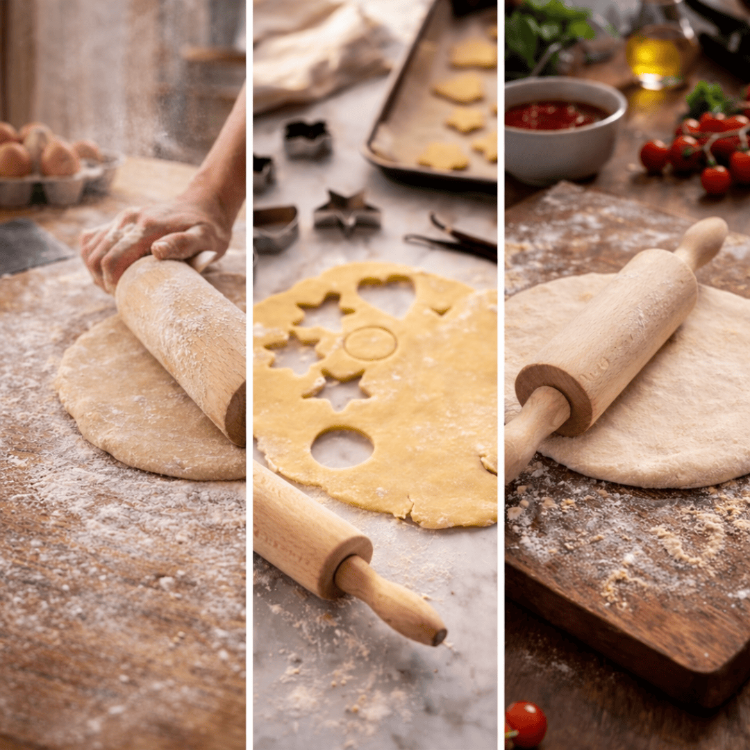 Zenker Deegroller Mini Houten Deegroller - 23 cm