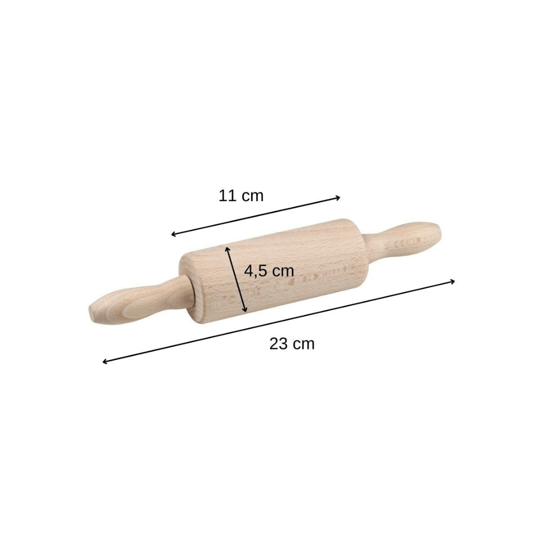 Zenker Deegroller Mini Houten Deegroller - 23 cm