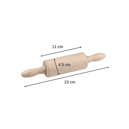 Zenker Deegroller Mini Houten Deegroller - 23 cm