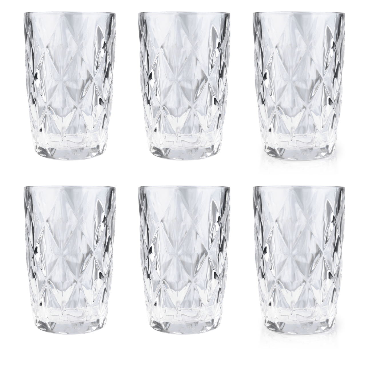 Affekdesign Glazen Longdrikglas 30cl - 6-delige set | Elise