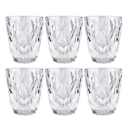 Affekdesign Glazen Waterglas 25cl - 6-delige set | Elise