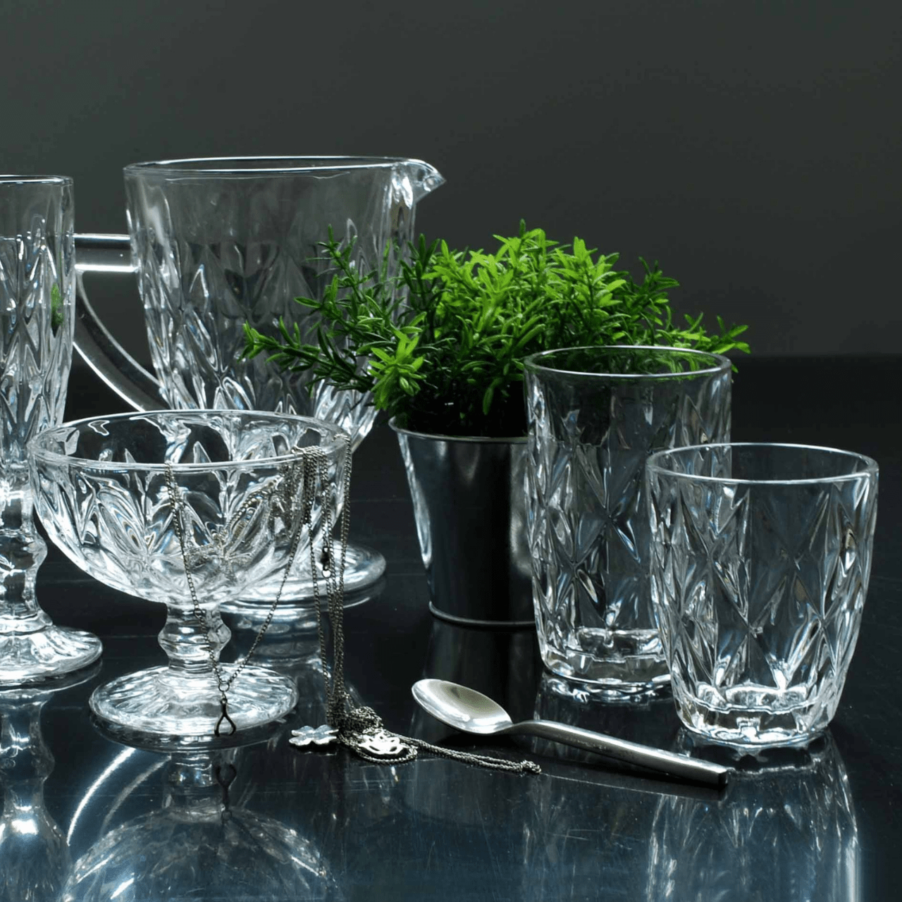 Affekdesign Glazen Waterglas 25cl - 6-delige set | Elise