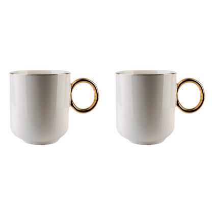 Affekdesign Koffie- en Theemokken Koffie- & theemok - 2-delige set - 35cl | Grace