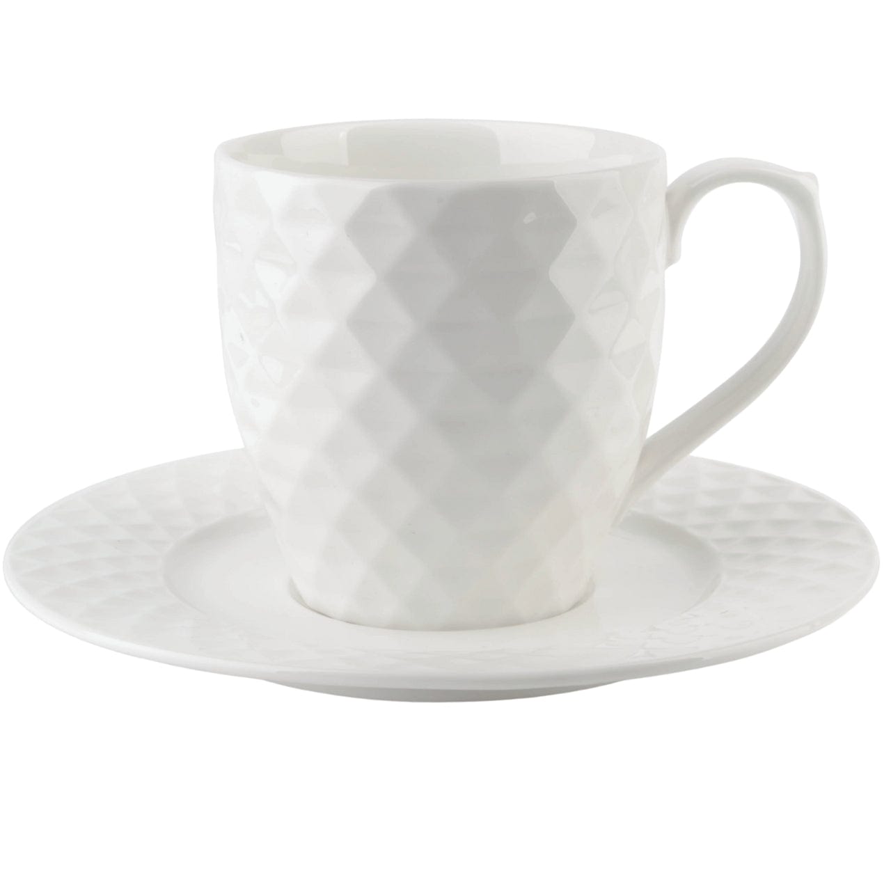 Affekdesign Koffie- en Theemokken Koffiekop met schotel - 23cl | Diamond