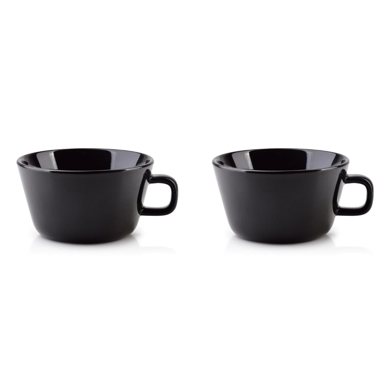 Affekdesign Koffie- en Theeset Koffie- en theemok - 2-delige set - Zwart | Nadine