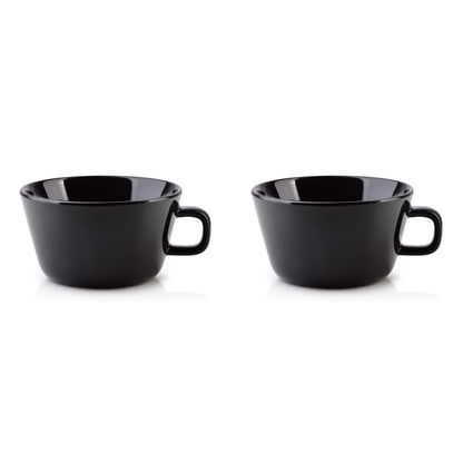 Affekdesign Koffie- en Theeset Koffie- en theemok - 2-delige set - Zwart | Nadine