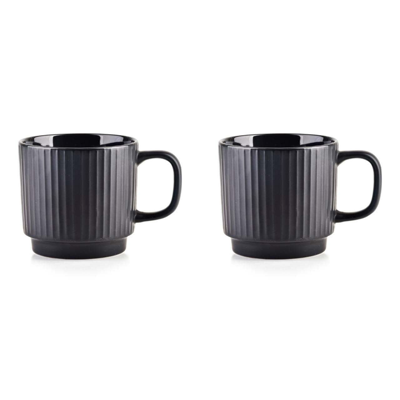 Affekdesign Koffie- en Theeset Koffie- en theemok - 2-delige set - Zwart | Shivonne