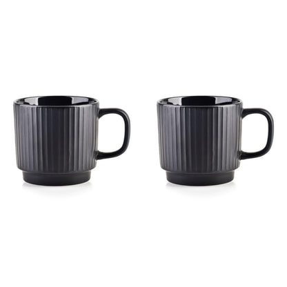 Affekdesign Koffie- en Theeset Koffie- en theemok - 2-delige set - Zwart | Shivonne