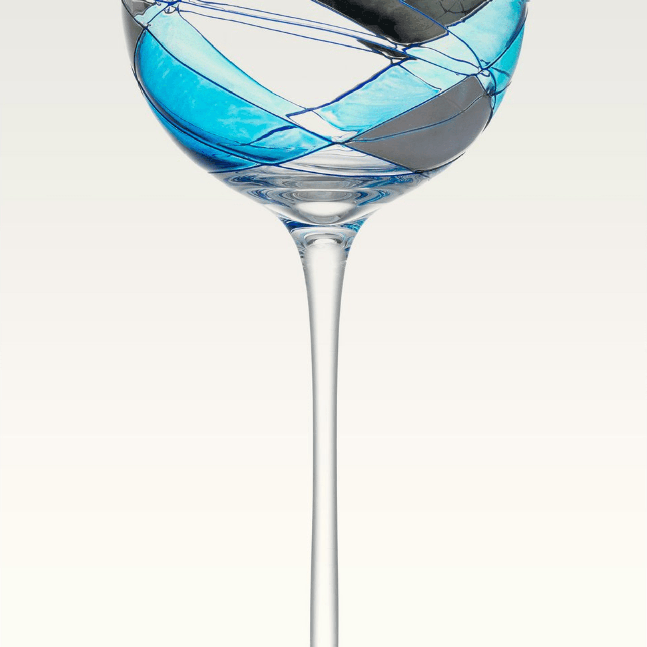 Antoni Barcelona Glass Wijnglazen Wijnglazen -2-delige set - Blauw