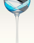 Antoni Barcelona Glass Wijnglazen Wijnglazen -2-delige set - Blauw