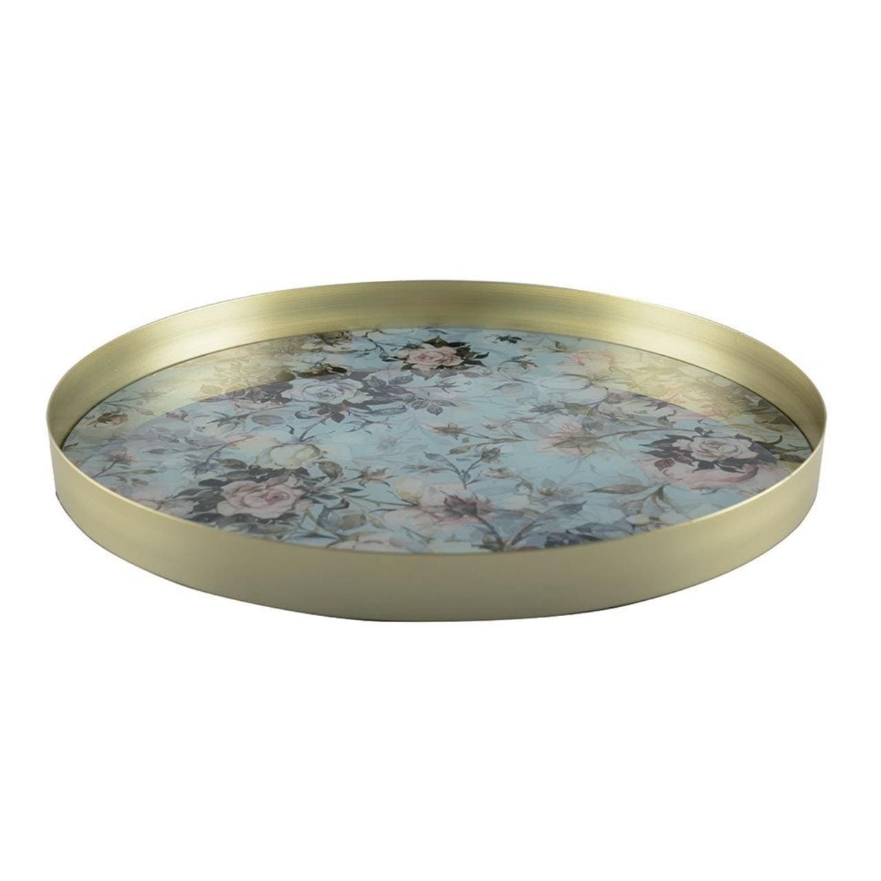 Aulica Dienblad Dienblad Flower - 35cm | Vintage