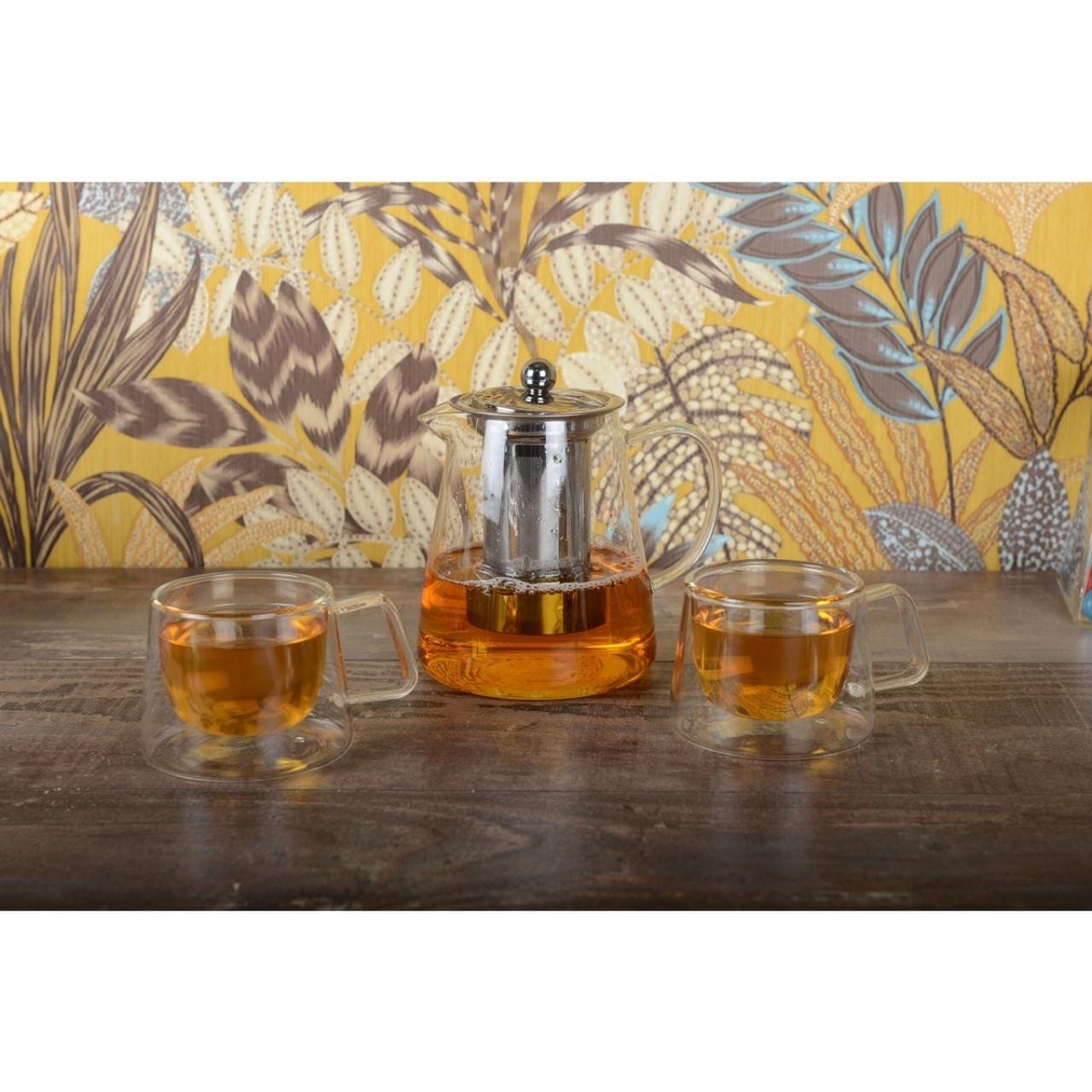 Aulica Koffie- en Theemokken Koffie- & theekop 250ml - 2-delige set - Dubbelwandig