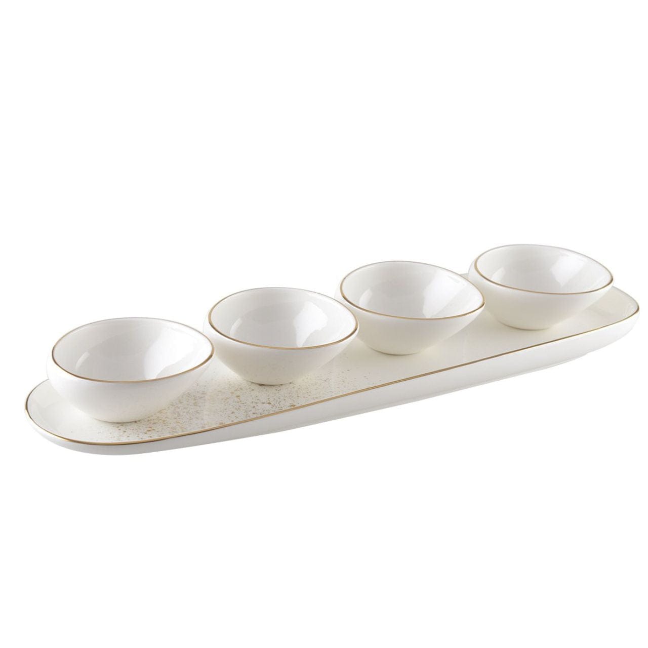 Aulica Kommetjes Snack- en tapasschaal - 5-delige set | White