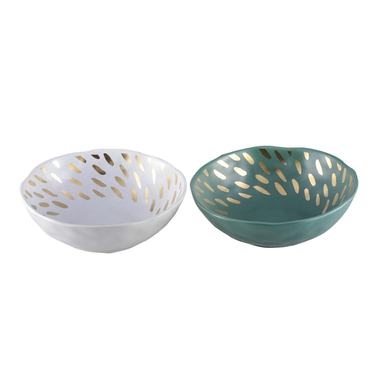 Aulica Saladeschaal Saladeschaal 22cm - 2-delige set | Nature chique