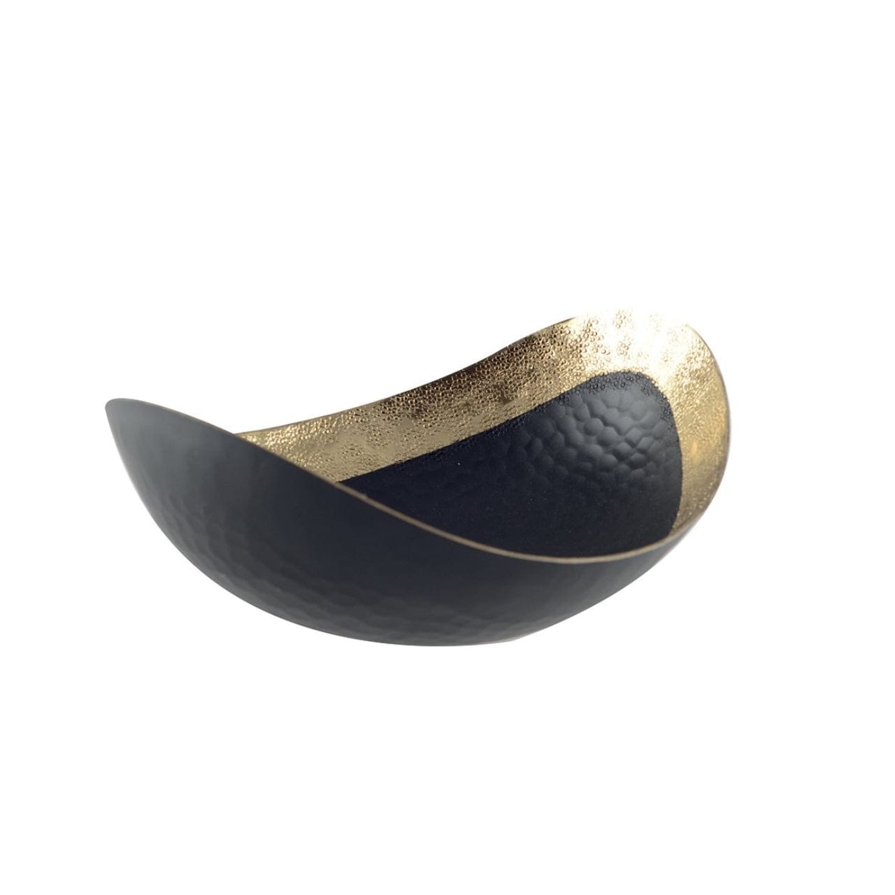 Aulica Saladeschaal Saladeschaal 22x18cm | Black & Gold